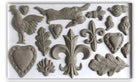 Fleur De Lis 6x10 Decor Moulds™ - The Weathered Shed