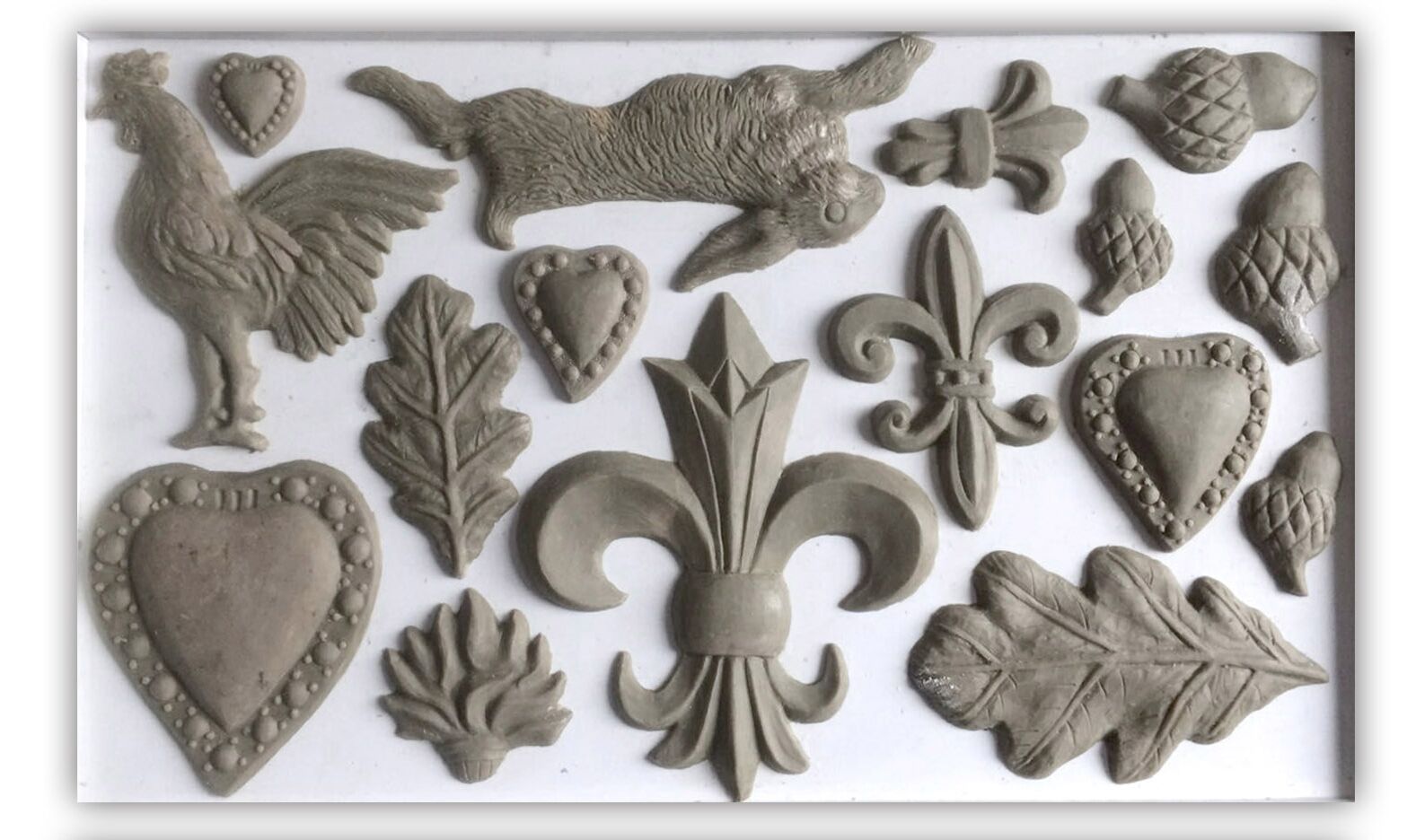 Fleur De Lis 6x10 Decor Moulds™ - The Weathered Shed