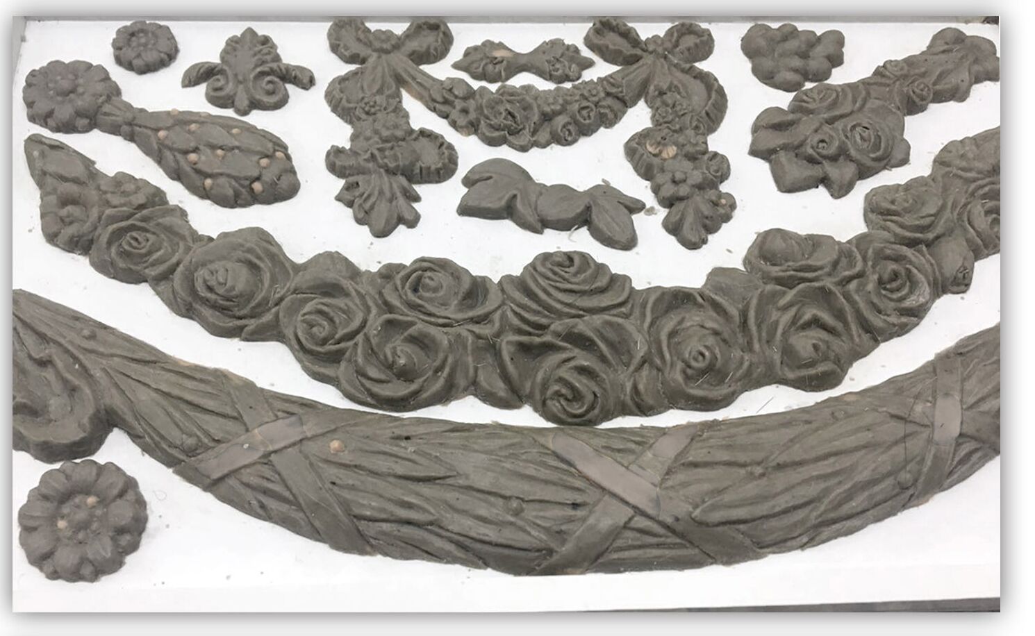 Swags 6x10 Decor Moulds™ - The Weathered Shed