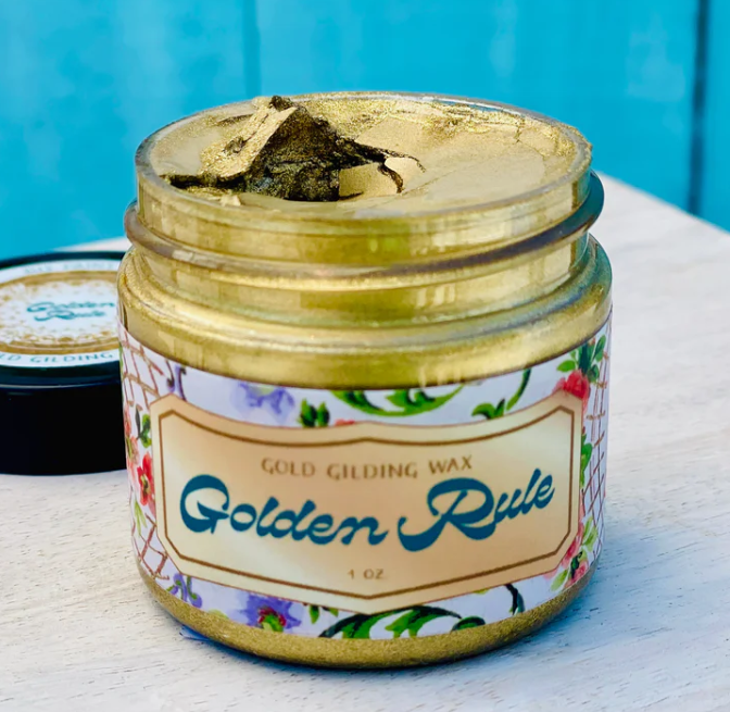 Golden Rule Gold Gilding Wax The Weathered Shed