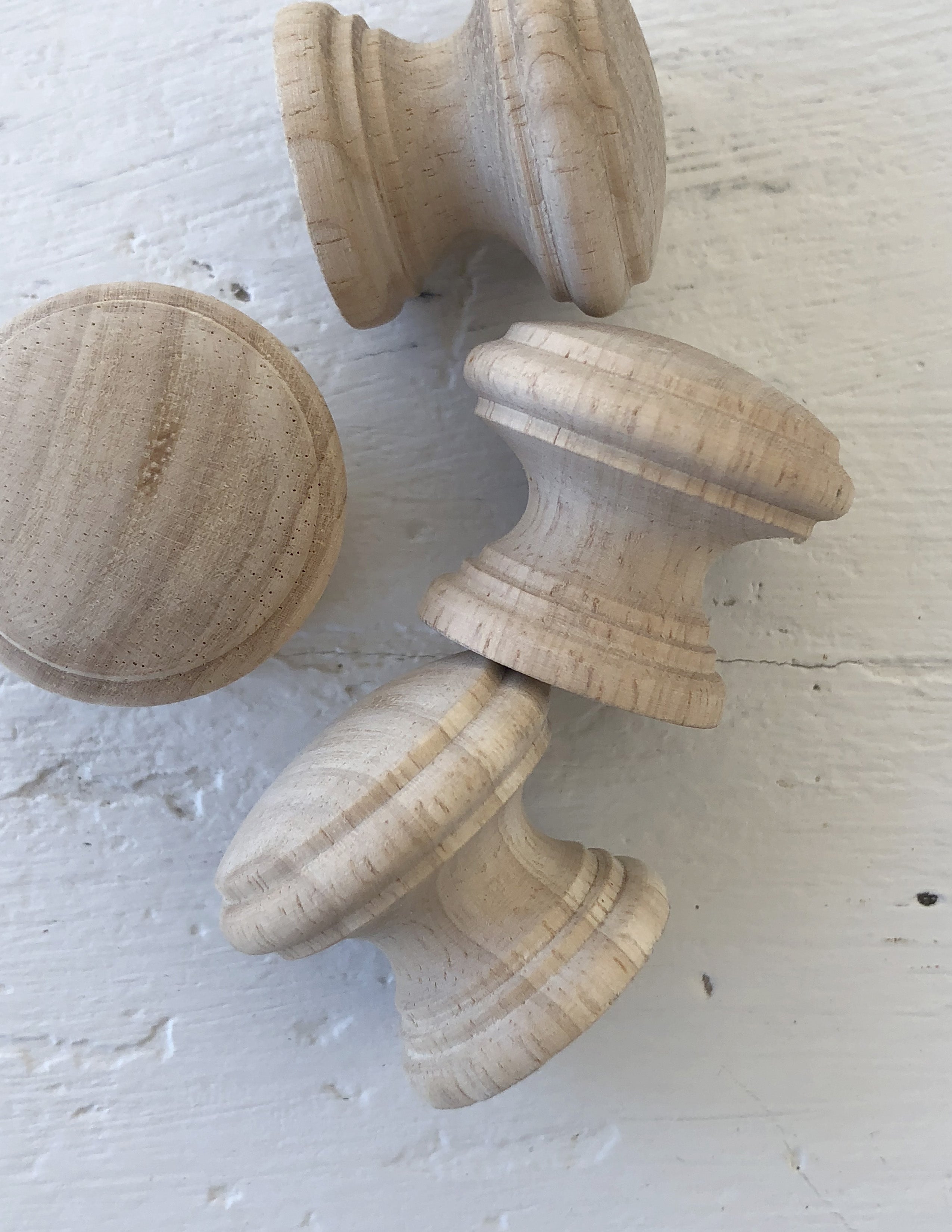 IOD Wooden Knobs 1.50 4 pack - The Weathered Shed