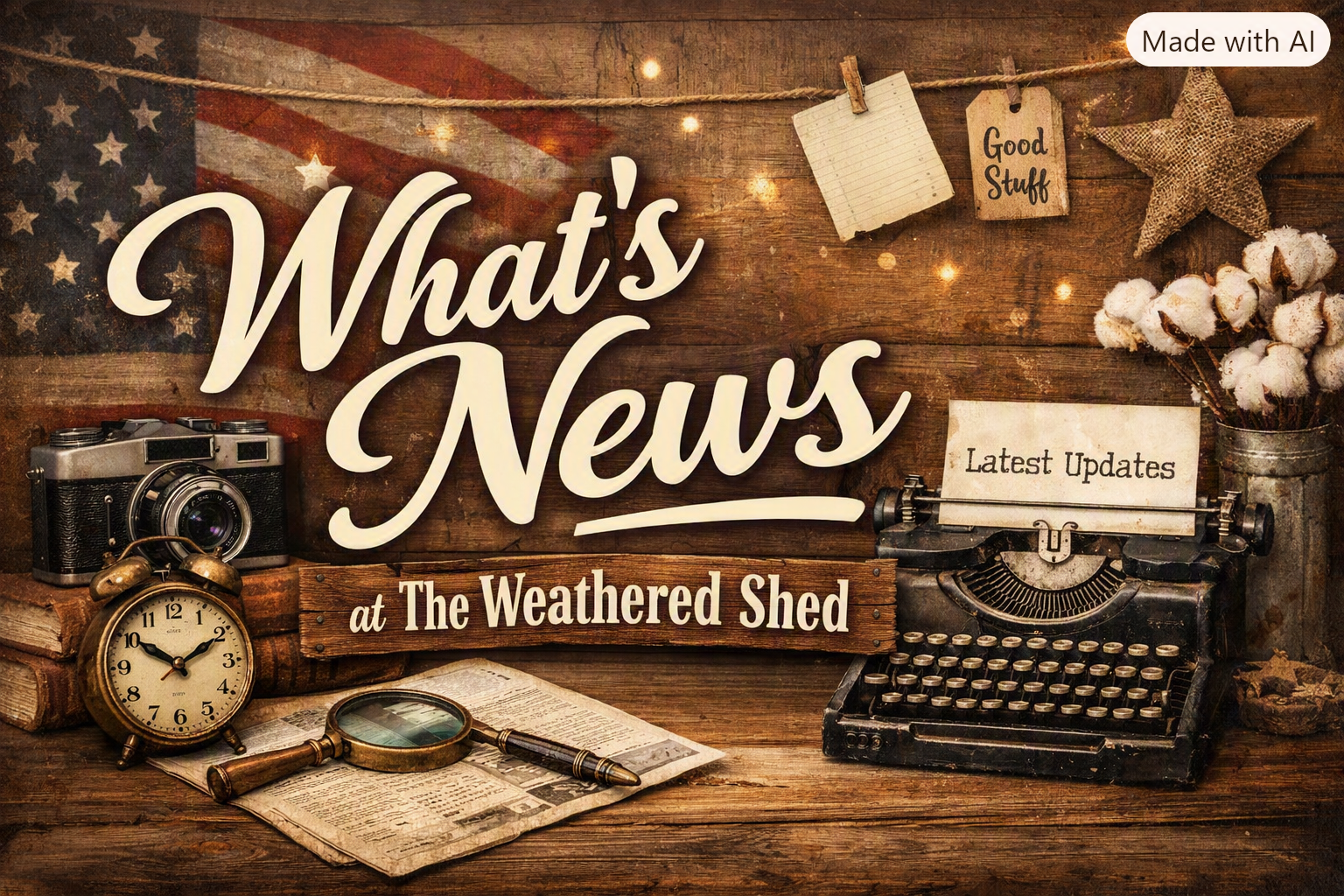 ☀️ August at The Weathered Shed — Events, Workshops & More!