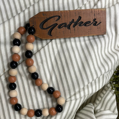 Gather Bead Hanger Tag
