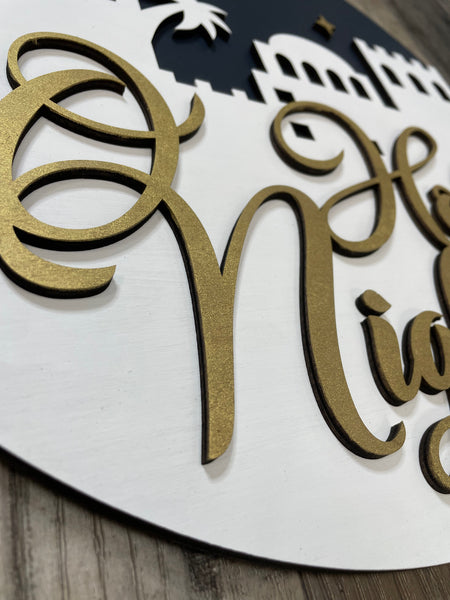 DIY Kit - Oh Holy Night Door Hanger