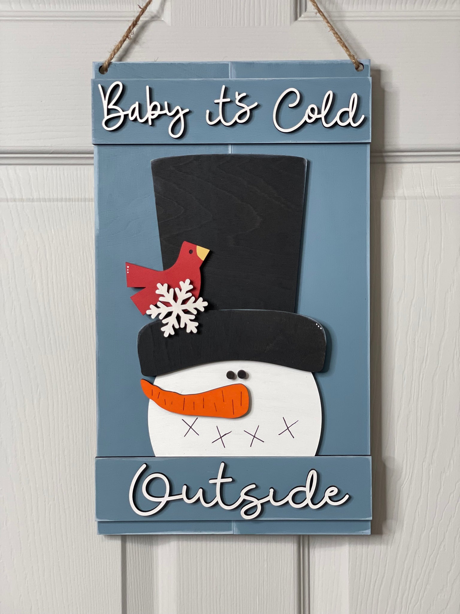 DIY Kit - Baby It's Cold Outside Door Hanger