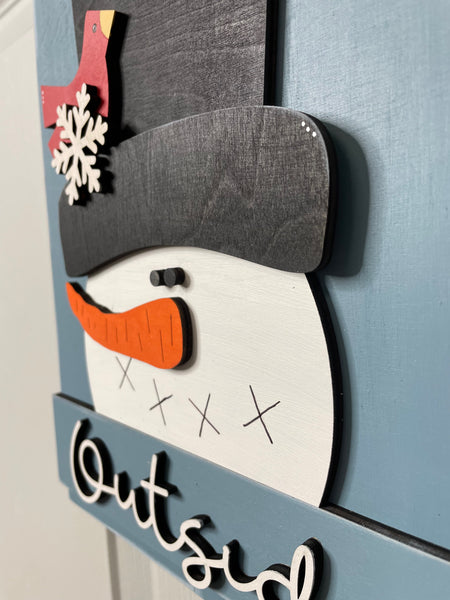 DIY Kit - Baby It's Cold Outside Door Hanger
