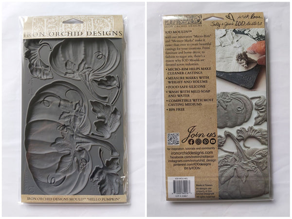Hello Pumpkin 6×10 Decor Mould