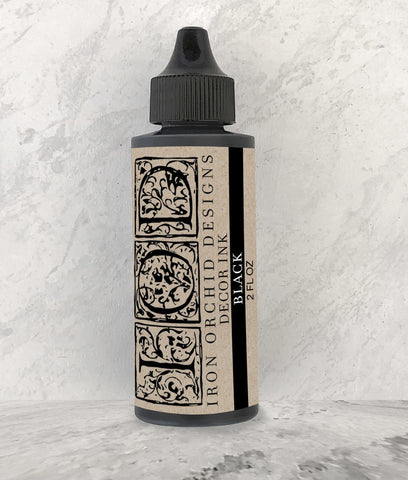 Decor Ink Black 2 oz - The Weathered Shed