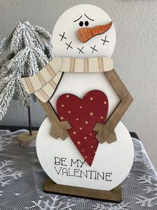 DIY Kit - Be My Valentine Snowman
