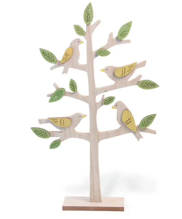 Birds in Tree Springtime