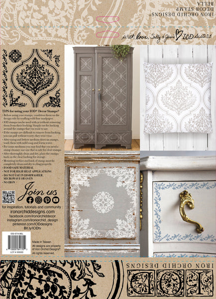 Catwalk 12x12 Decor Stamp
