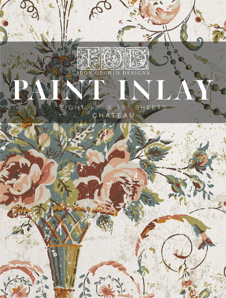 Chateau IOD Paint Inlay 12×16 PAD