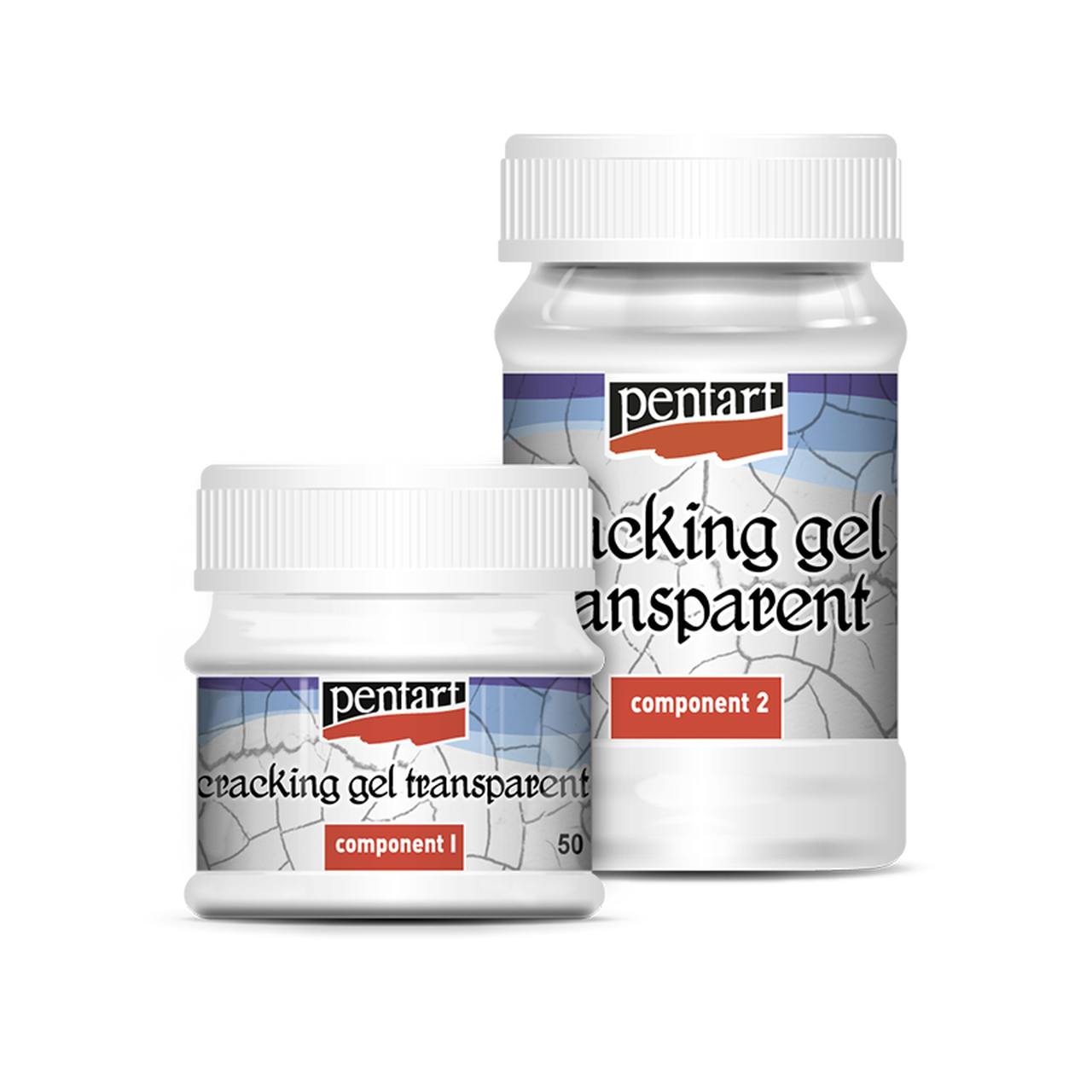 Transparent Crackling Gel