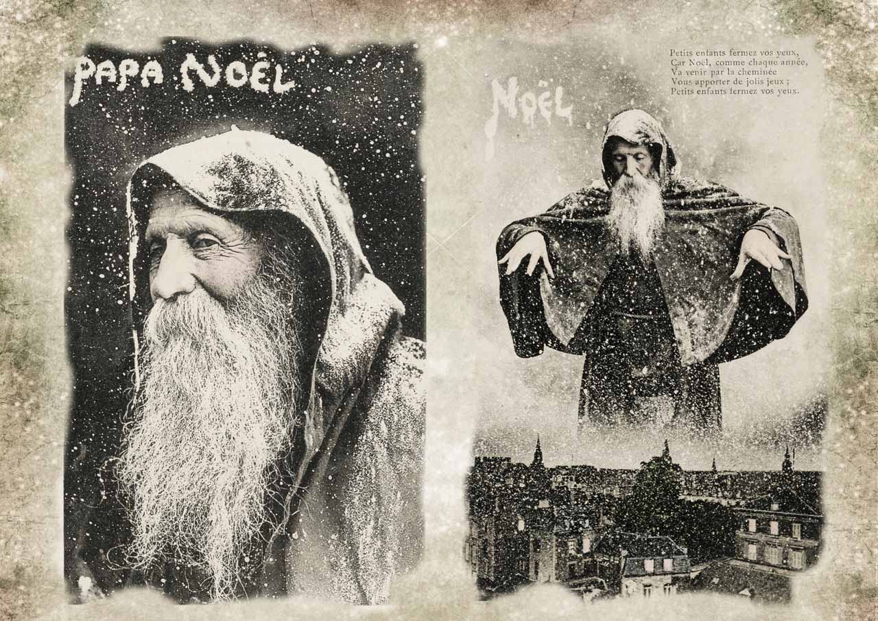 Papa Noel - Decoupage Paper
