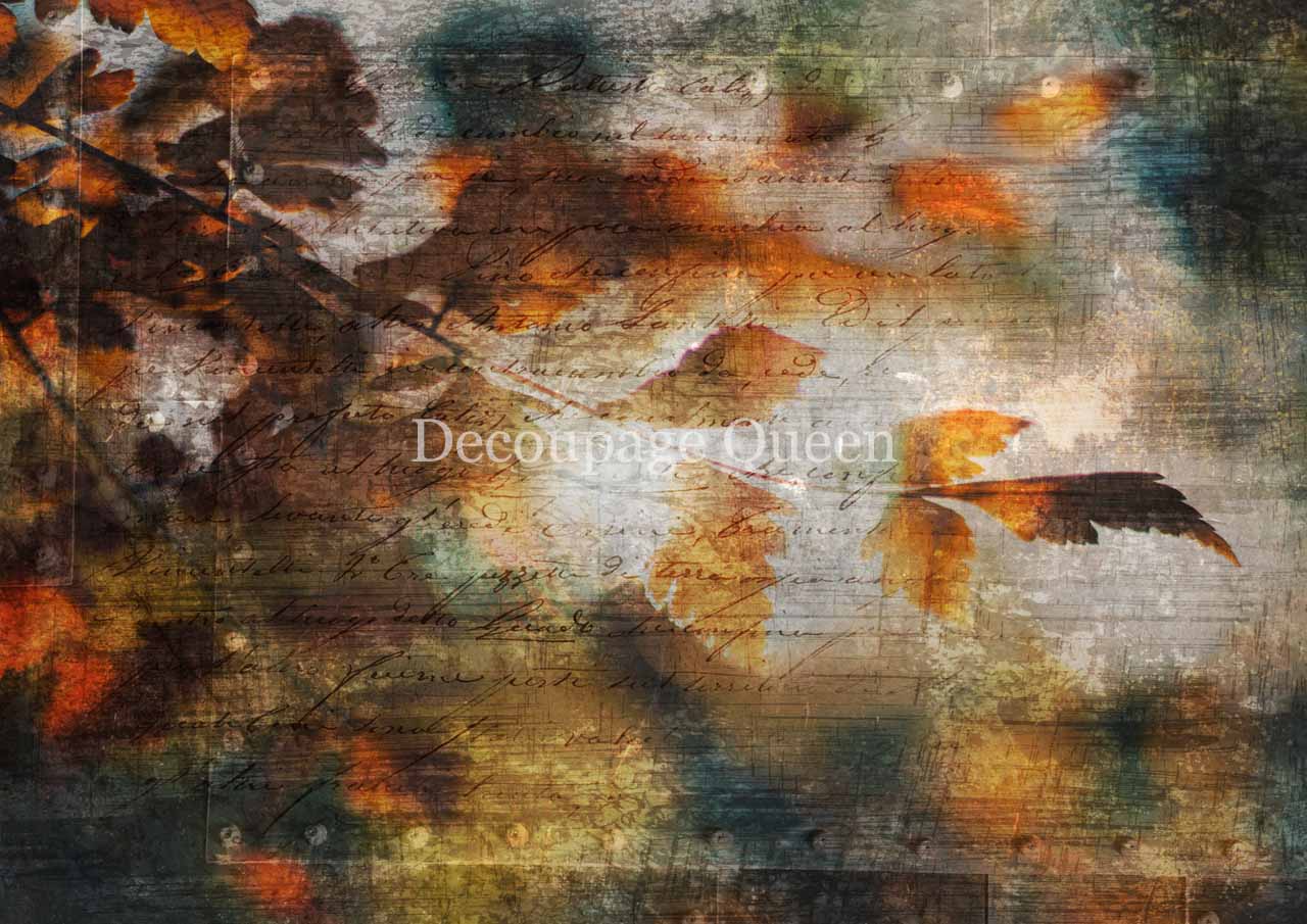 Autumn Leaves - Decoupage Paper