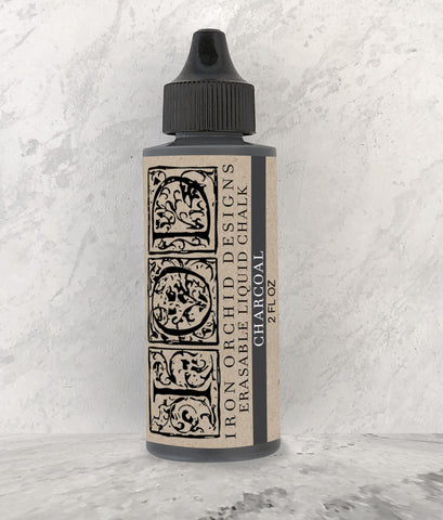 Erasable Liquid Chalk Charcoal 2oz - The Weathered Shed