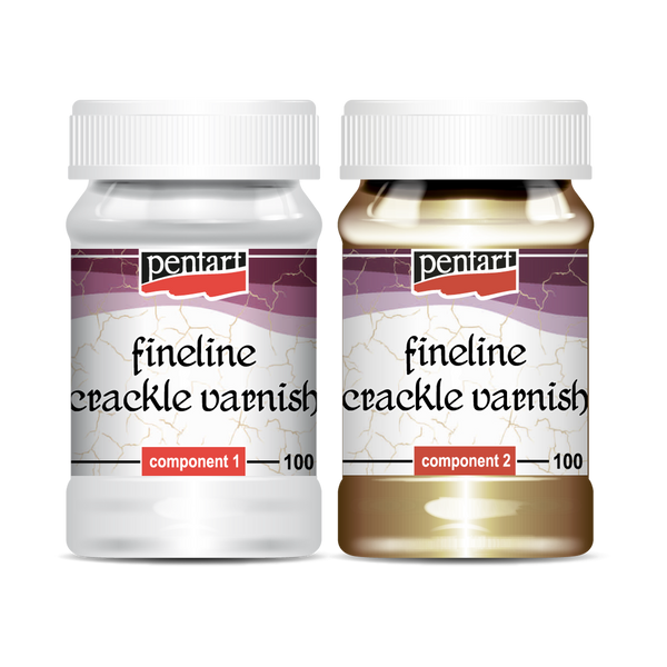 Fine Line Crackle Varnish (2 Component)