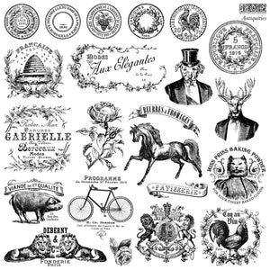 Antiquities 12x12 Decor Stamp
