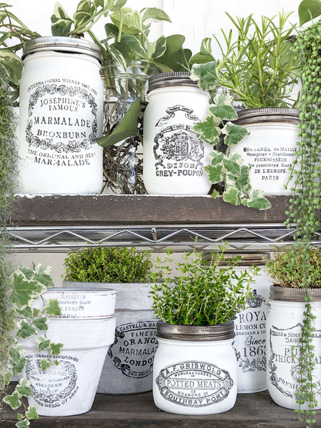 CROCKERY 12×12 DECOR STAMP™ - The Weathered Shed