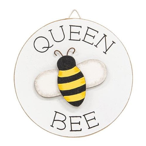 Bee Mini Round Easel Sign
