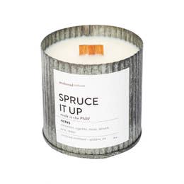 Spruce It Up Rustic Candle - Thumbnail 2