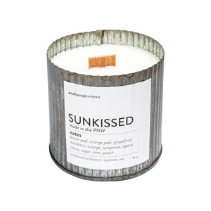 Sunkissed Wood Wick Rustic Candle