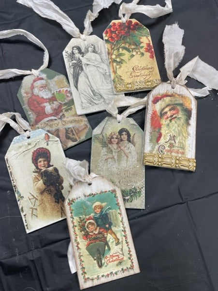In Store Workshop - Vintage Christmas Tags Thursday, Dec. 7  6pm to 7:30pm