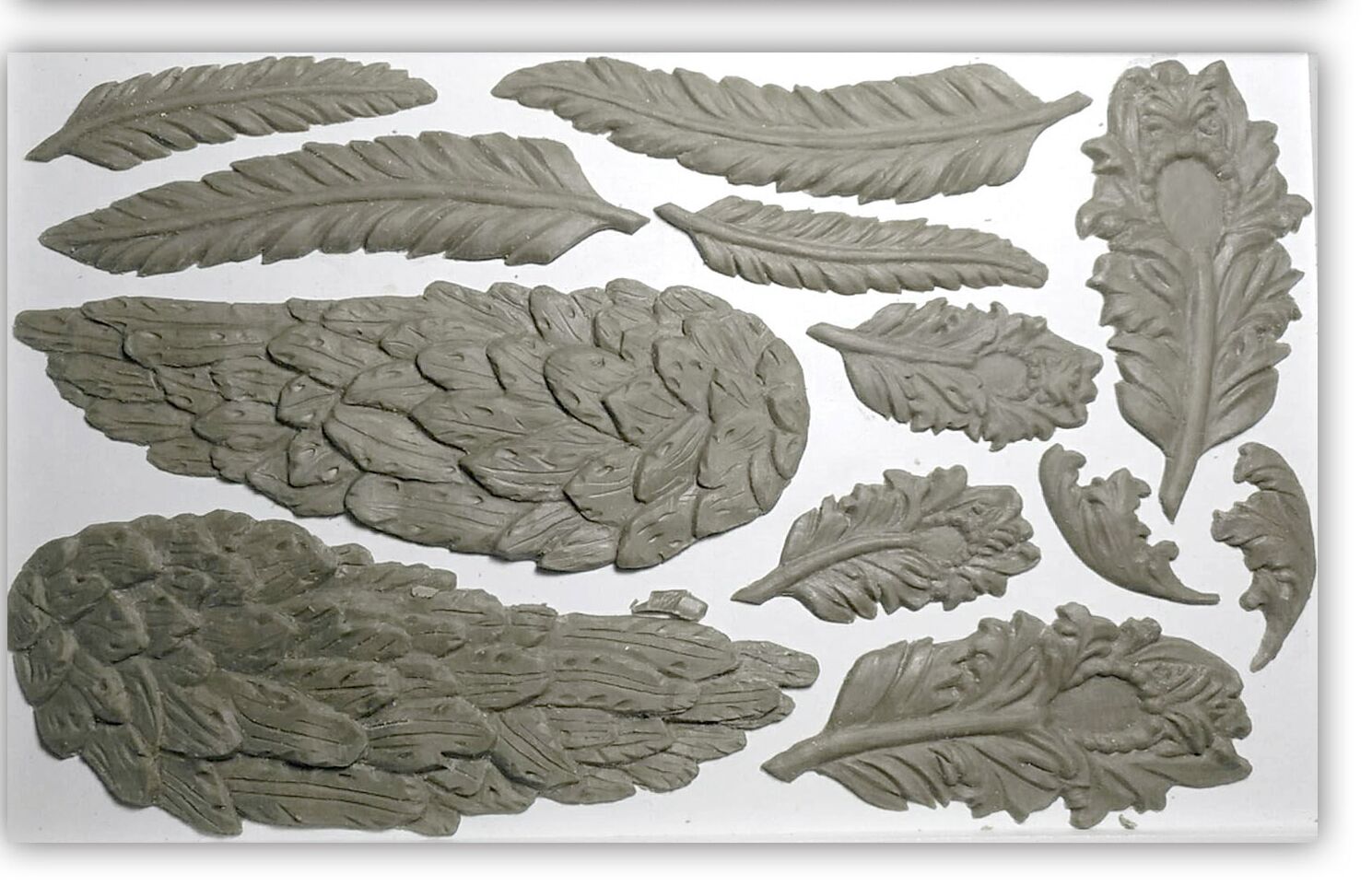 Wings and Feathers 6x10 Decor Moulds™ - The Weathered Shed