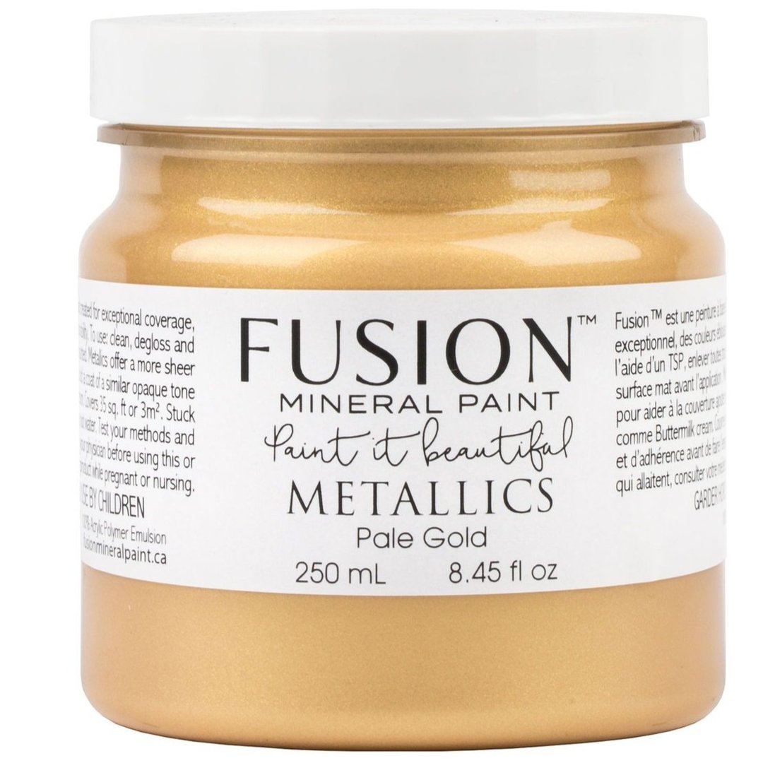 Fusion Metallic Paint - Pale Gold